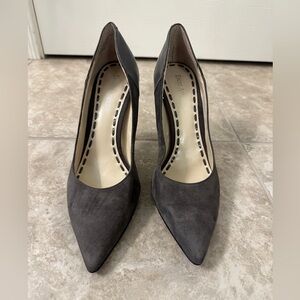 Enzo Angiolini Gray Heel Pumps, Size 7.5